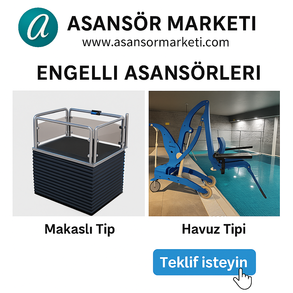 Makaslı / Havuz Tipi Engelli Asansörü