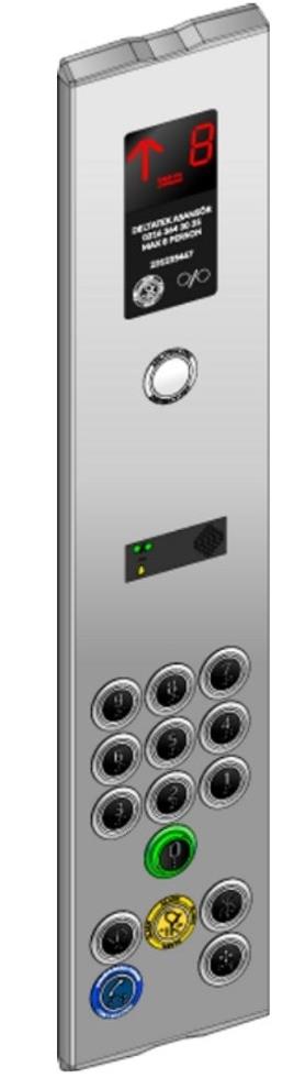 DKB13/10-PK20 Lift Düymə Paneli