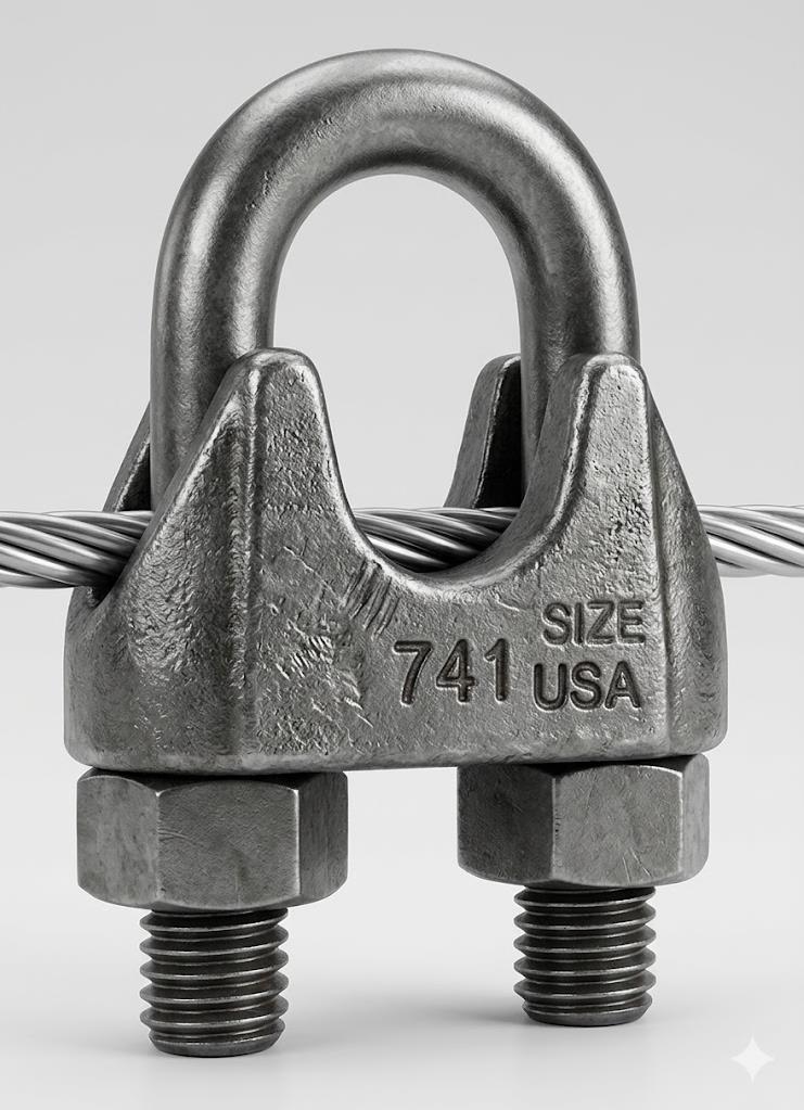741 Tip Asansör Halat Klemensi