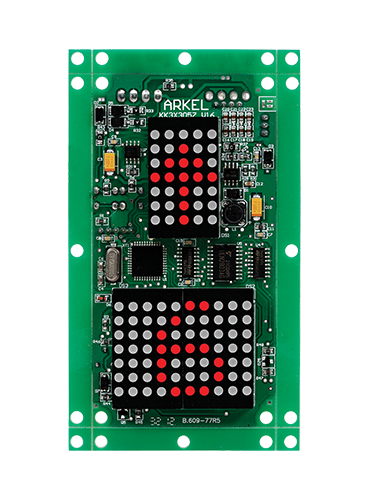 3X Dotmatrix Verdiepingsindicator