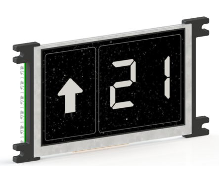 BC-TFT57 (5 inch) Etagenanzeige