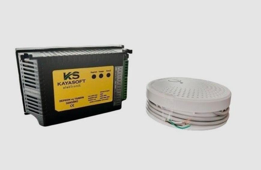 Asansör Deprem ve Yangın Sensörü